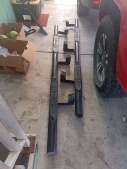 Truck Running Boards Side Steps Pair Tacoma 2012