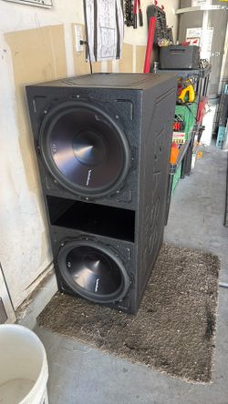 15” subwoofer and box