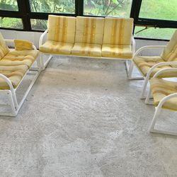 Pvc Patio Set