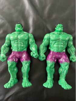 Vintage Hulk Walkie Talkies set not tested