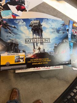 Star Wars battlefront poster