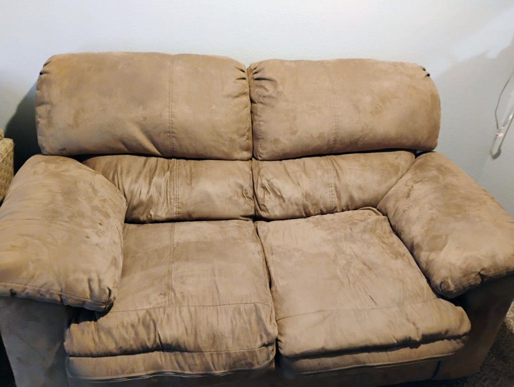 Microfiber Love Seat