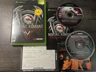 Mortal Kombat: Deadly Alliance (Xbox) - Rare Adema Bonus CD Edition - CIB / Complete