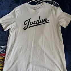 White Jordan Shirt