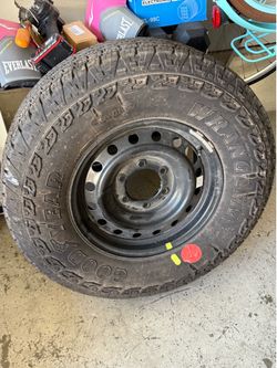 Brand new Toyota Tacoma 2024 spare tire never use