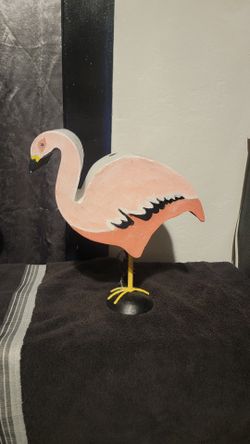 Antique Flamingo  table lamp