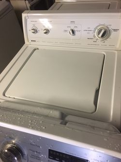 Kenmore washer/ 90 day warranty/ free delivery and installation