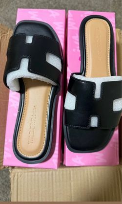 Black sandals