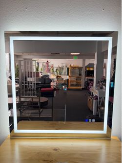 New 36”x36” Bathroom Vanity Mirror With LED light
