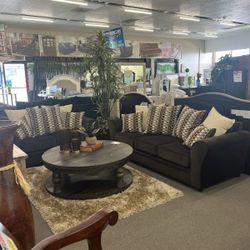 SALE!!! Sofa & Loveseat, Made In The USA, Custom Made