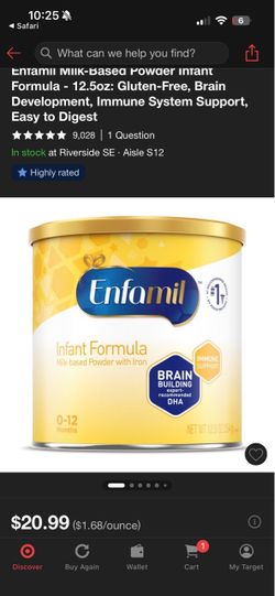 Baby formula