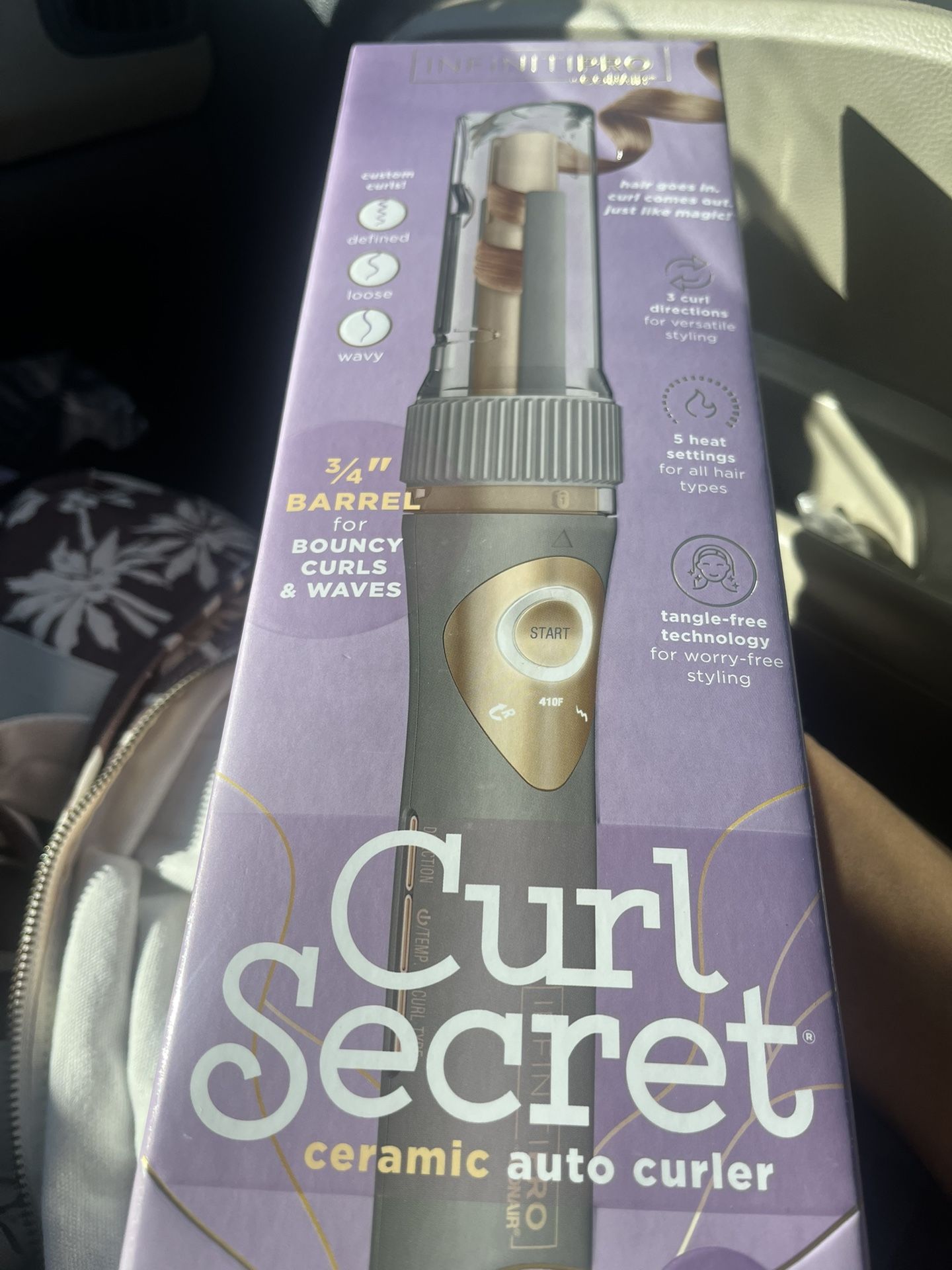 infiniti conair hair curler