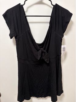 Torrid top. 2X 18-20. Black