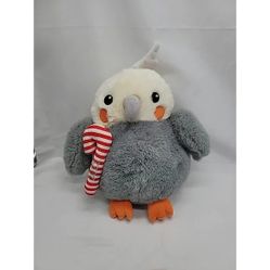 Gray Cockatiel Plush Dog Toy with Squeaker 