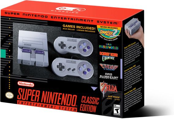 Brand Super Nintendo SNES Classic Edition $100