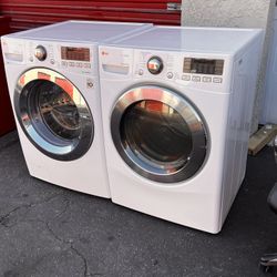 LG Washer And Dryer Set Gas