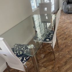 Glass Dining Table