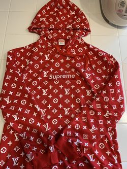 hoodie supreme louis vuittons