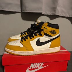 Jordan high 1 Yellow