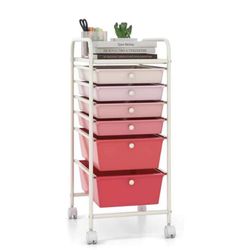 ARLIME 6-Drawer Rolling Storage Cart