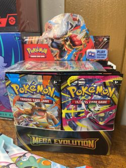 MEGA EVOLUTIONS BOOSTER PACKs