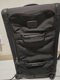 Tumi Black Nylon Rolling Luggage Suitcase