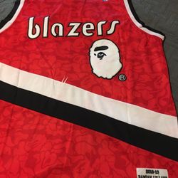 Xxl Dame Lillard  Blazers Ape Jersey 
