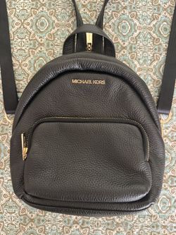 Michael Kors Mini Pebbled Leather Backpack 
