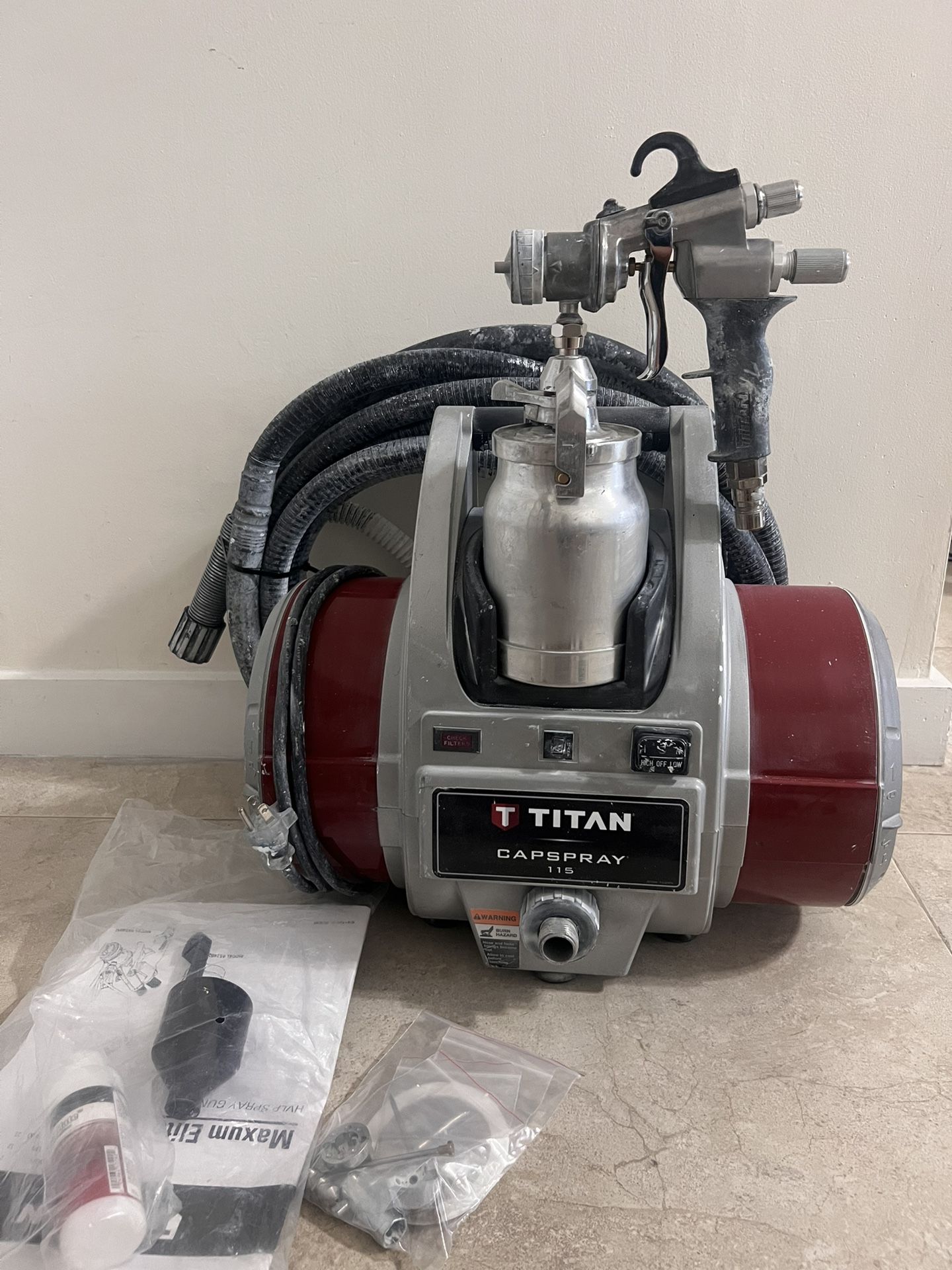 Titan capspray 115 best sale