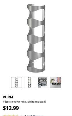 Ikea vurm wine rack