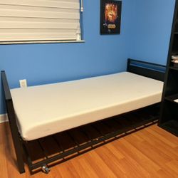 Double Twin Bed 1 Mattress
