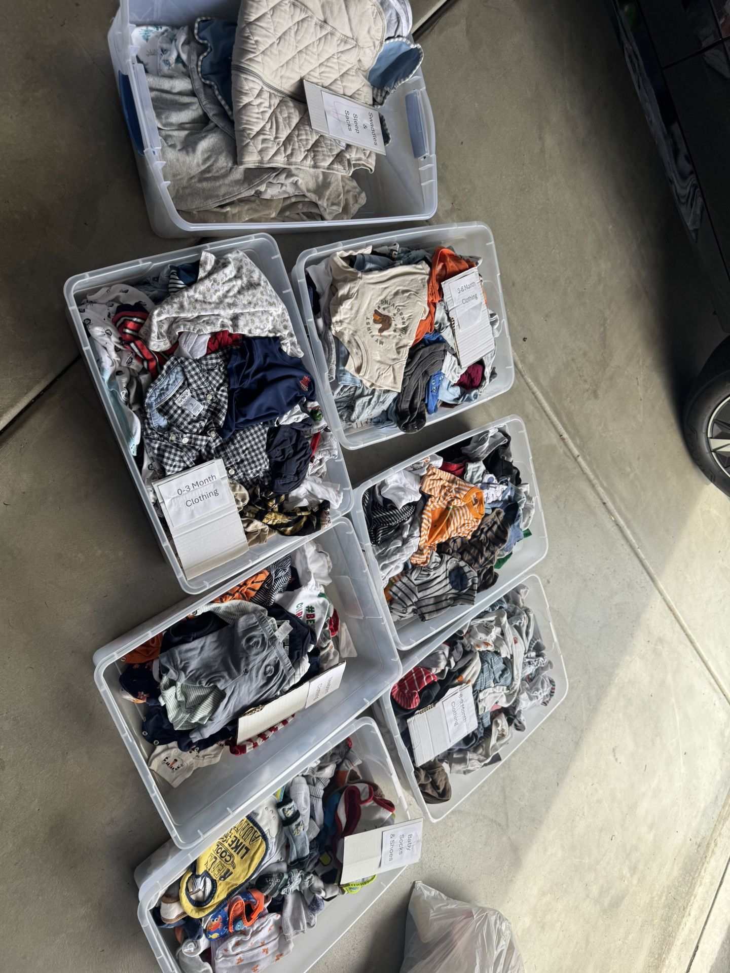 Baby Clothes And Other Items