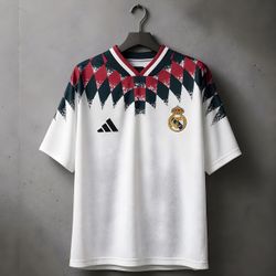 Real Madrid Adidas Pre-Match Training Jersey medium