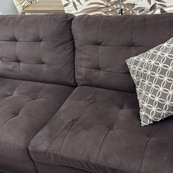 Sofa set and coffe table with two corner tables 