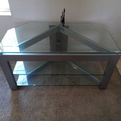 Glass Tv Stand
