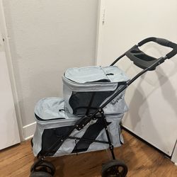 Double Dog Stroller for Small Dogs and Medium Dogs and Cats  $100 OBO