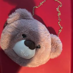 Pink Bear Purse