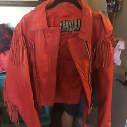 Frontier leather jacket. Size extra large. 40