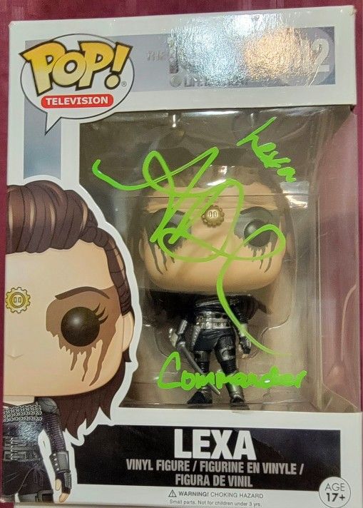The 100 Lexa Funko Pop Alycia Debnam Carey Signed Autographed
