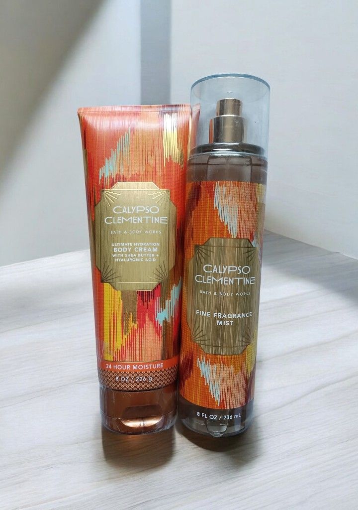 Bath & Body Works Calypso Clementine 2 pc. Set