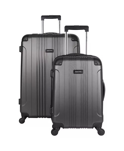 2 Suitcases - Kenneth Cole Charcoal 28” & 20” Luggage