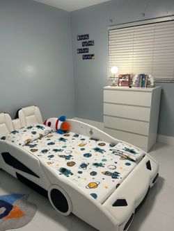 Kids Car bed with mattress