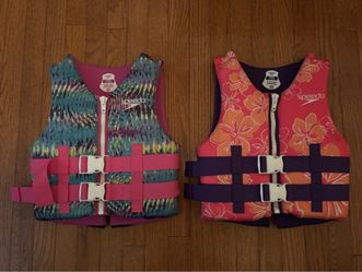Youth Speedo Life Vests (2)-$20 EACH