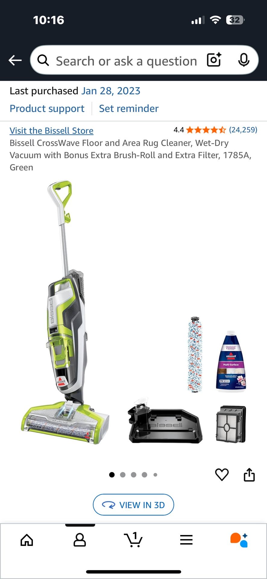 Bissell Wet-dry Cleaner