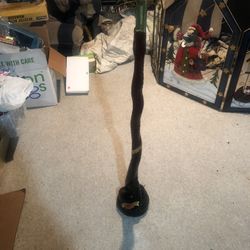 Antique Wine Bottle From Italy 3ft 7inches Tall