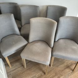 6 Restoration Hardware Chairs 