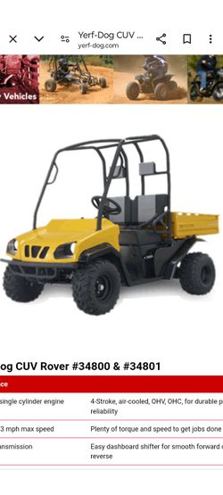 Yerf Dog CUV 4X2 Side By Side 
