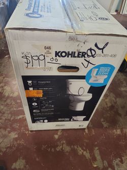 KOHLER
Gleam 12 in. Rough In 2-Piece 1.28 GFP Single Flush Elongated Chair Height Toilet in White with Soft Close Seat