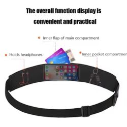Waist Running Bags Women Sports Fitness Waterproof For Money Phone Holder Jogging Training Key Belt Bike Accessories Pouch Packs