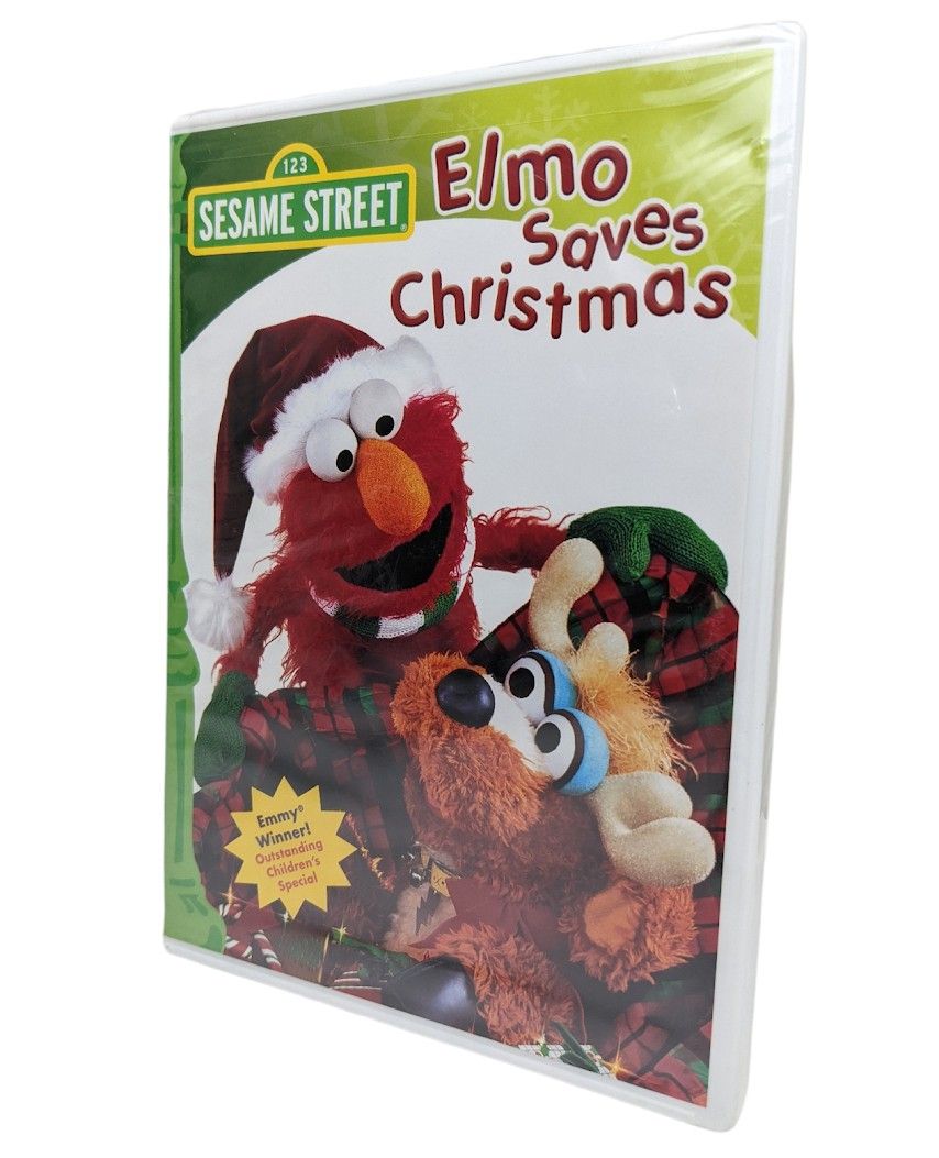 NEW Elmo Saves Christmas Sealed DVD 123 Sesame Street Xmas
